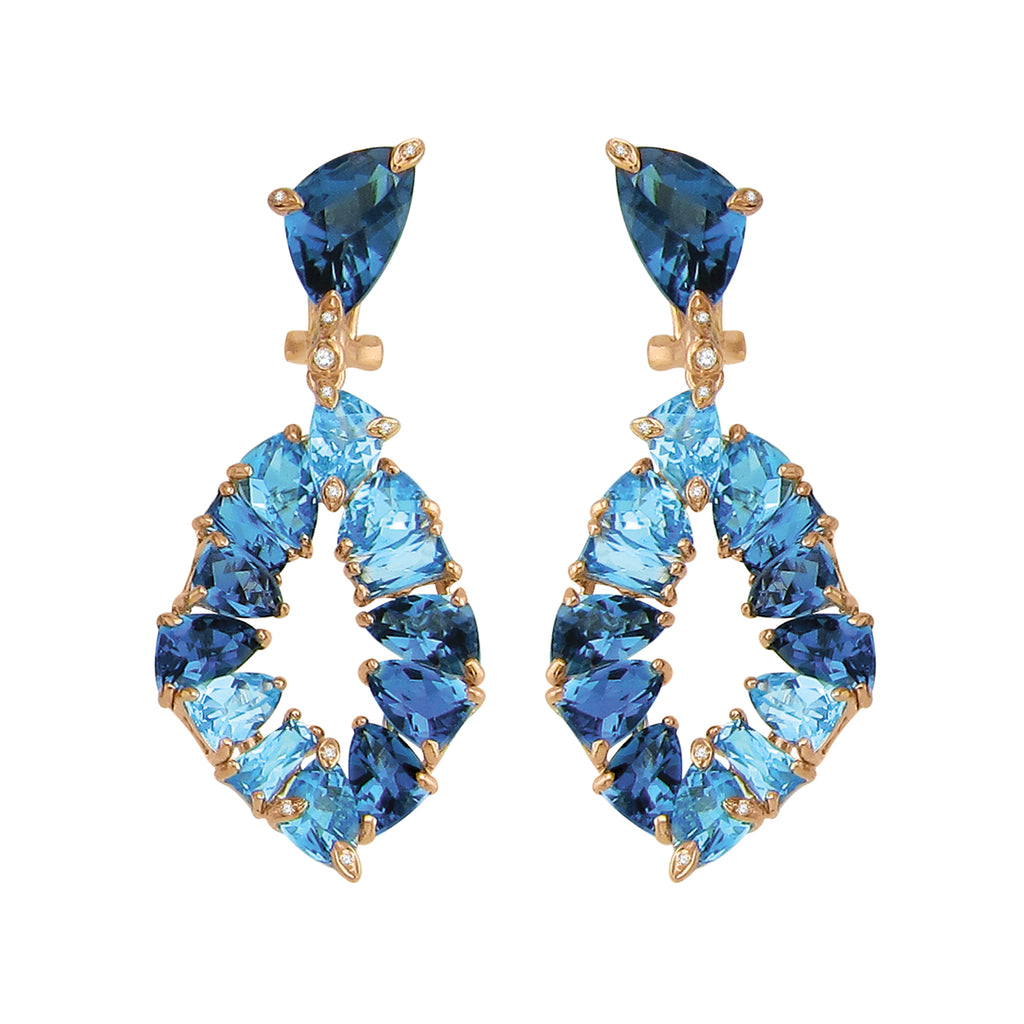 BELLARRI Magnolia - Earrings (Rose Gold)