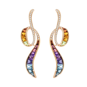 BELLARRI Capri Multi Color Earrings
