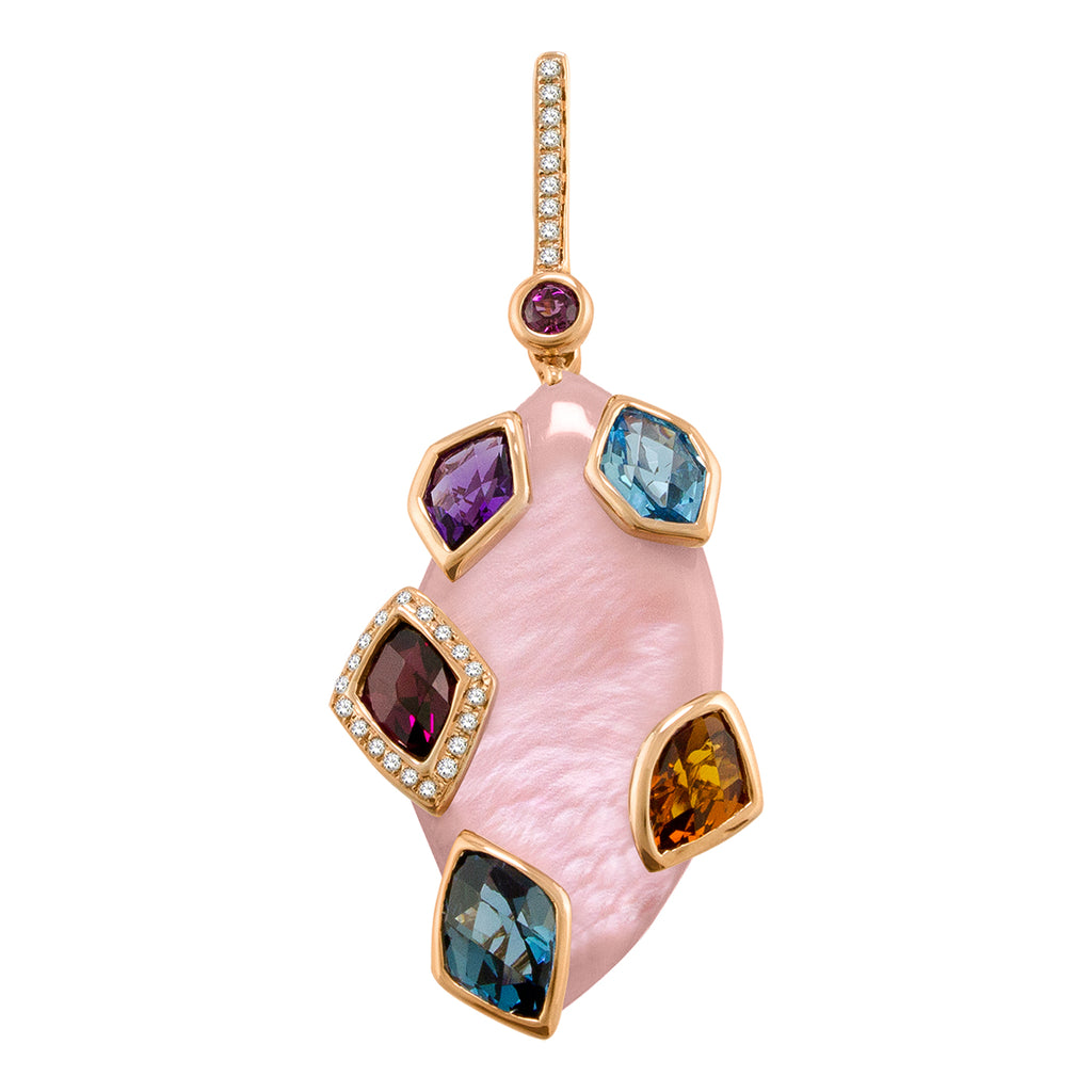 BELLARRI Aladdin Nouveau II - Pink Mother of Pearl Enhancer