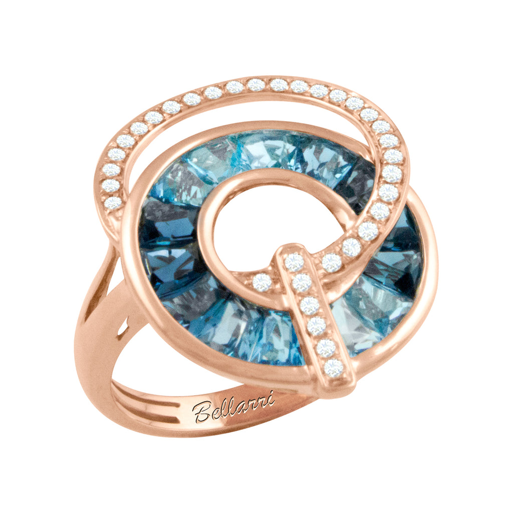 BELLARRI Malibu - Blue Topaz Ring