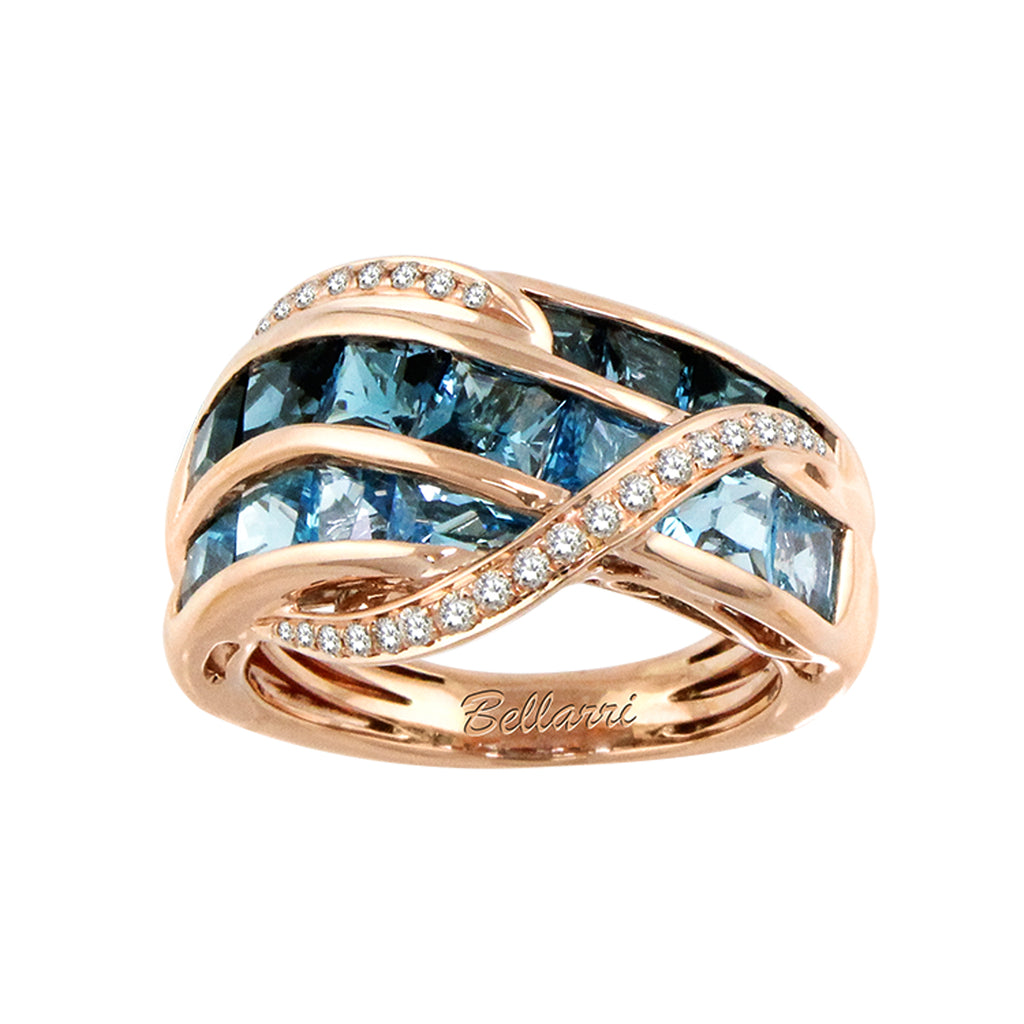 BELLARRI Capri - Blue Topaz Ring