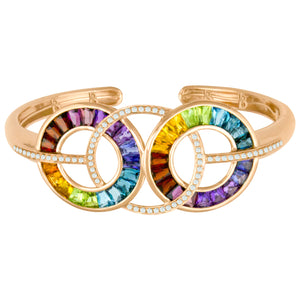 BELLARRI Malibu - Bangle (Multi Color Gemstones)