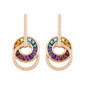 BELLARRI Malibu - Earrings (Multi Color Gemstones)