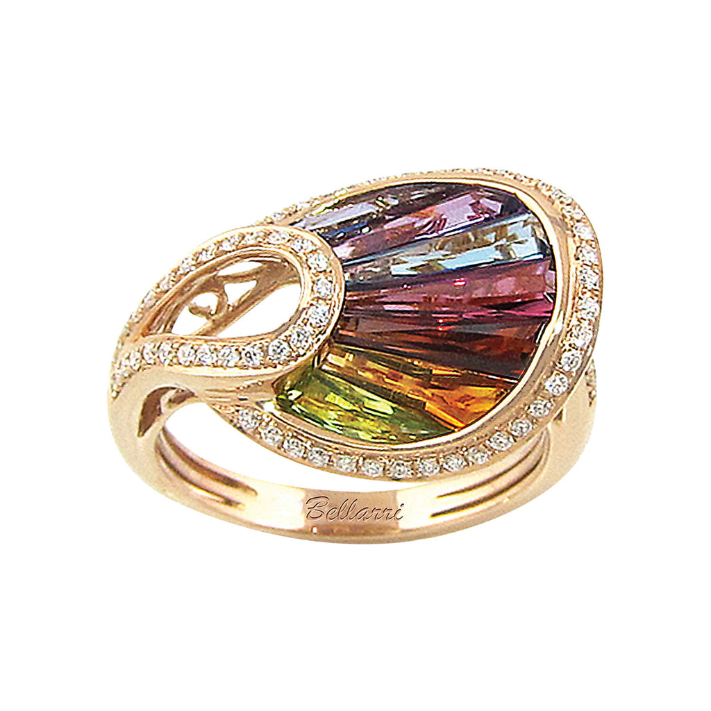 BELLARRI La Bouquet - Ring (Rose Gold / Diamond / Multi Color Gemstone)