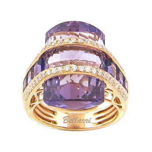 BELLARRI Tango Ring - Limited Edition (Rose Gold / Amethyst)